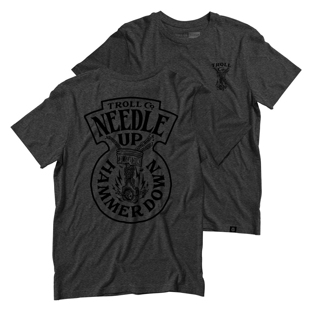 Graphite Hammer Down t-shirt from Troll Co.