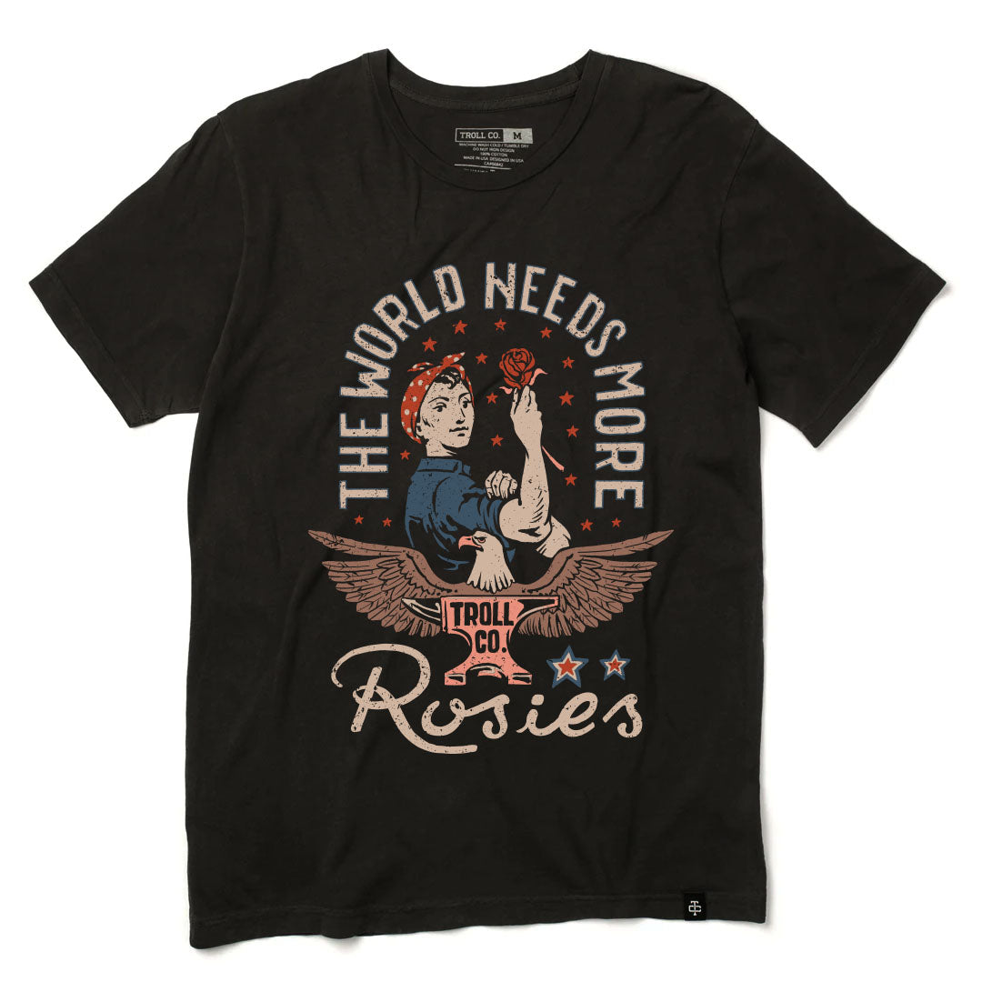 Troll Co. Clothing Rosie T-Shirt in Black