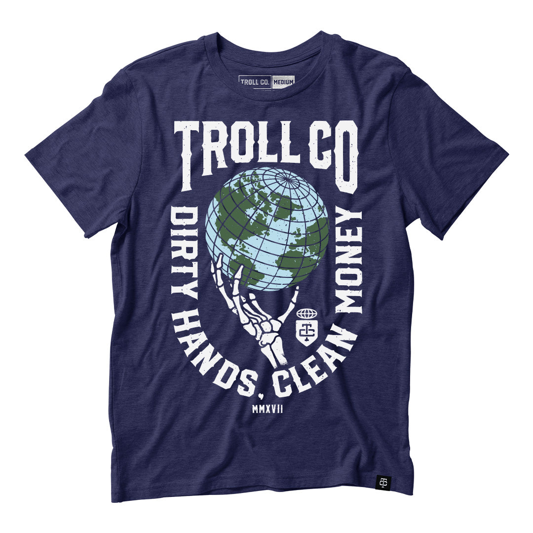 Troll Co. Worldwide T-Shirt in Storm