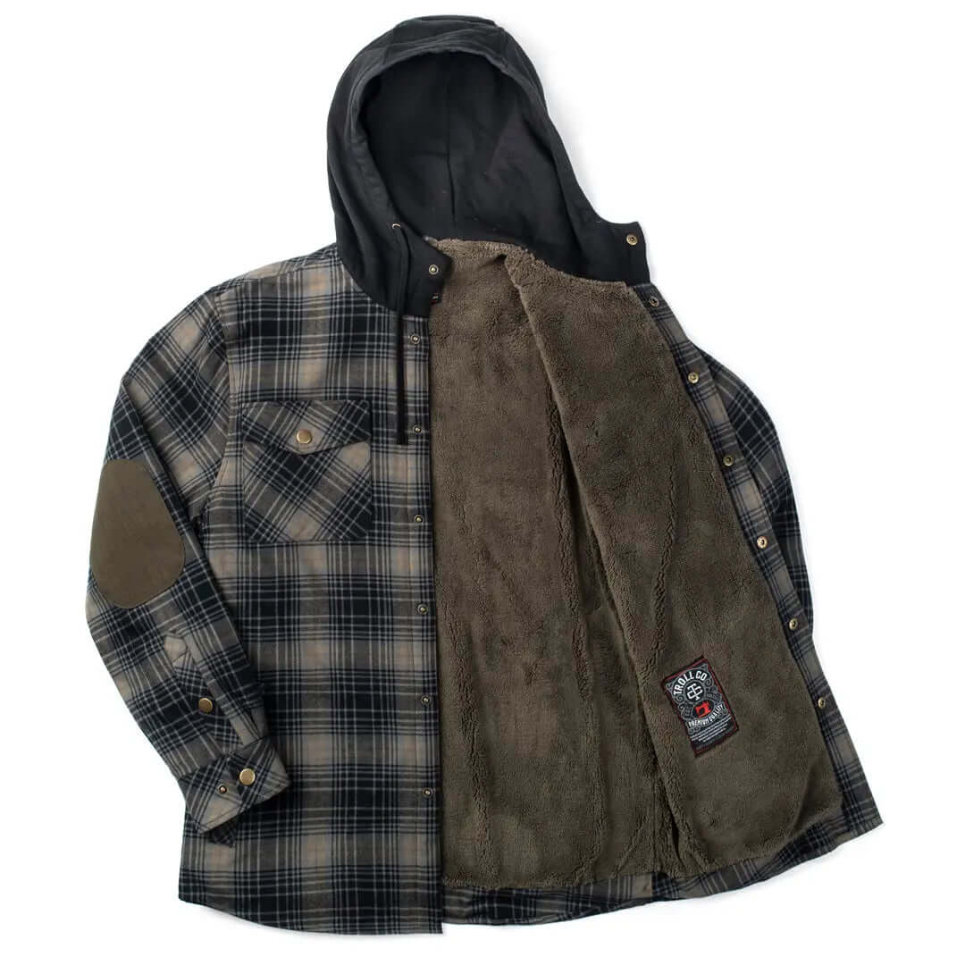 Men's Grizzly Sherpa Lined Jacket Troll - Main Image