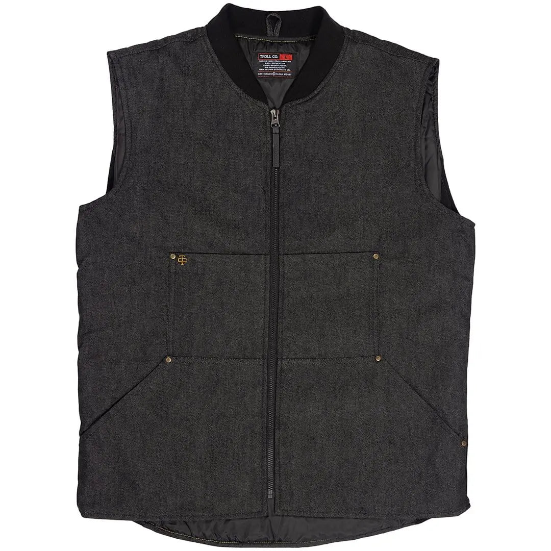 Denim orders and company vest