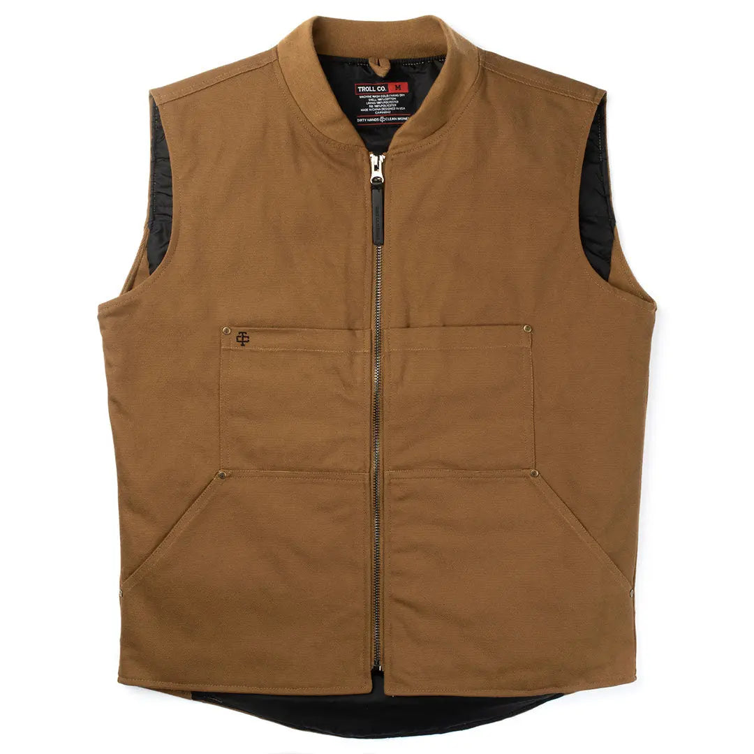 Men's Owen Canvas Vest - Main Image