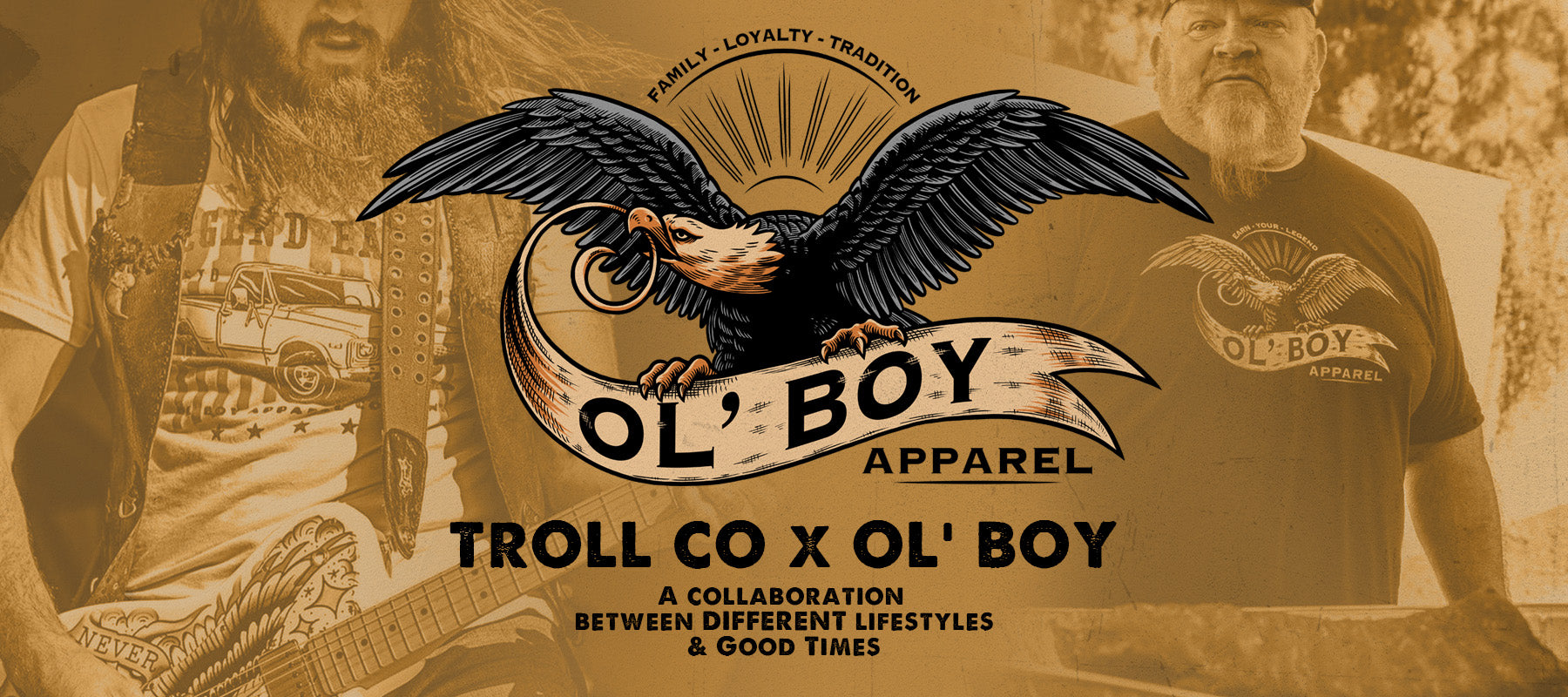 Troll Co and Ol Boy, a collaboration 