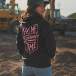 Women's Pay Me Hoodie | Color: Black