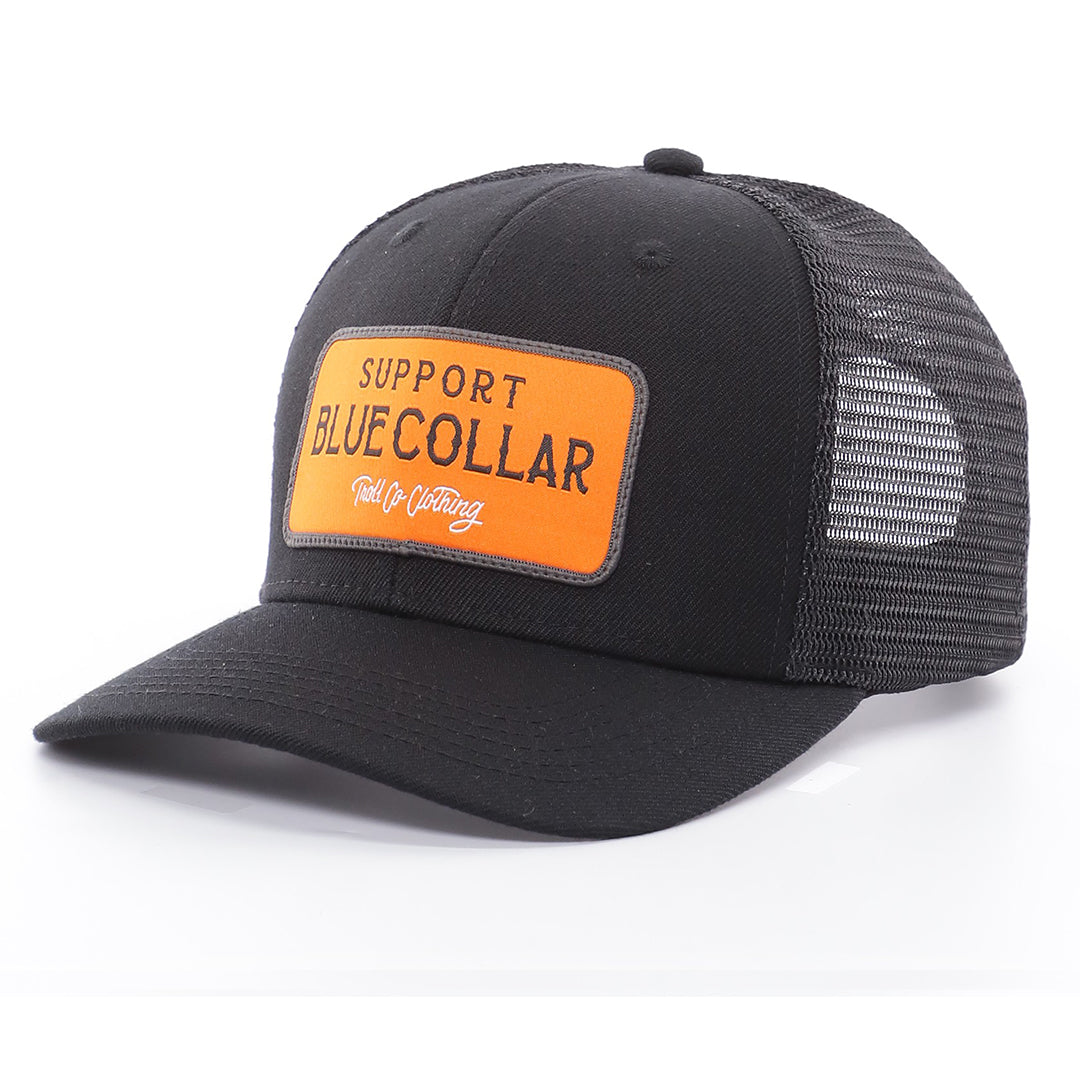 Fortify Hat in Black Orange