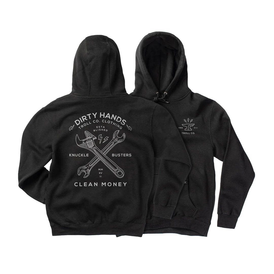 Men's DHCM Twisting Wrenches Hoodie | Color: Black