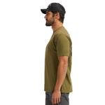 Men's Pay Me T-Shirt | Color: Military Green