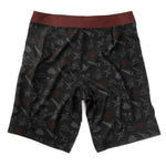Men's Lumberjack Boardshort | Color: Maroon / Black