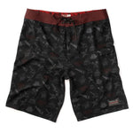 Men's Lumberjack Boardshort | Color: Maroon / Black