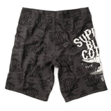 Men's Cassara Boardshort | Color: Black / White