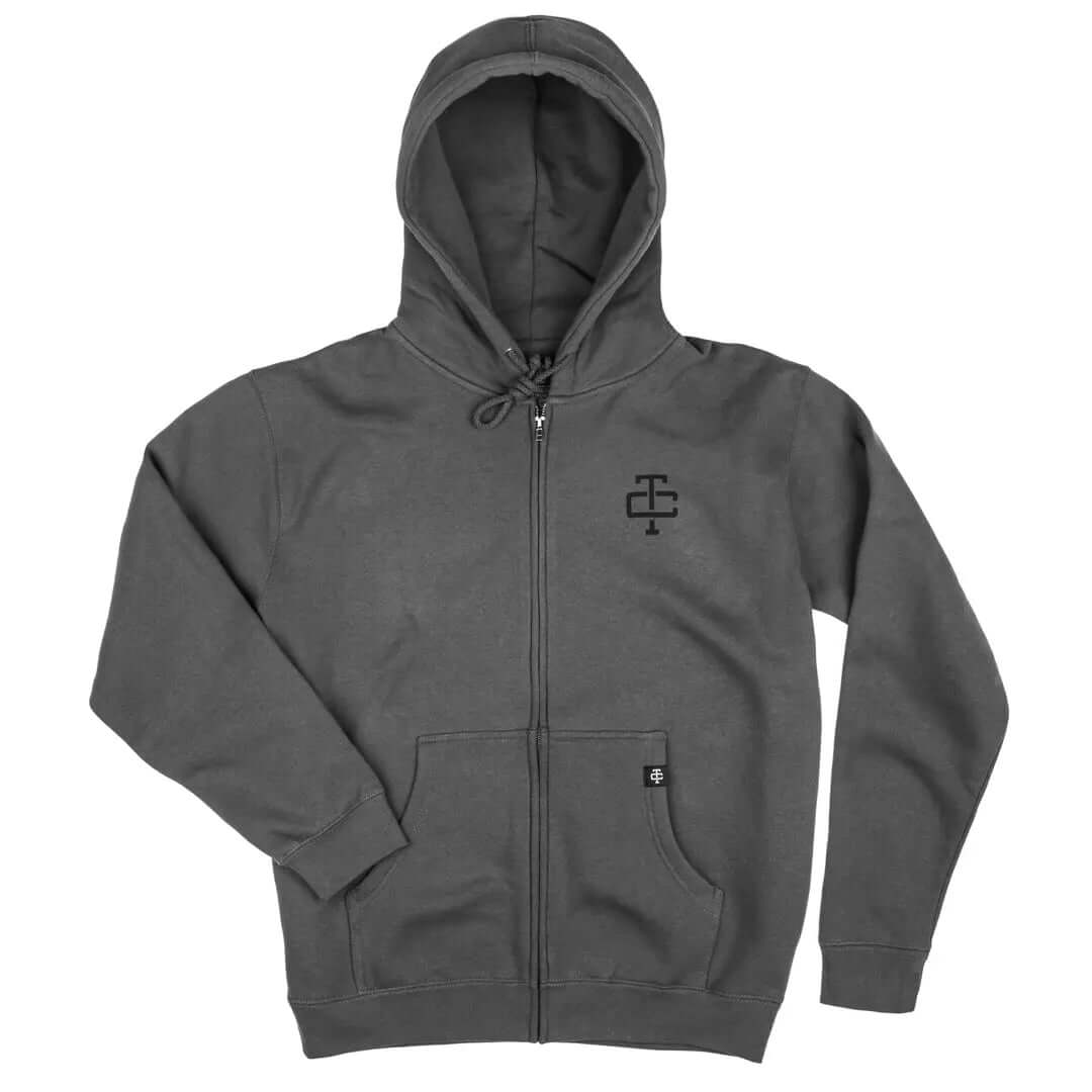 Alado Zip-up Hoodie | Color: Charcoal