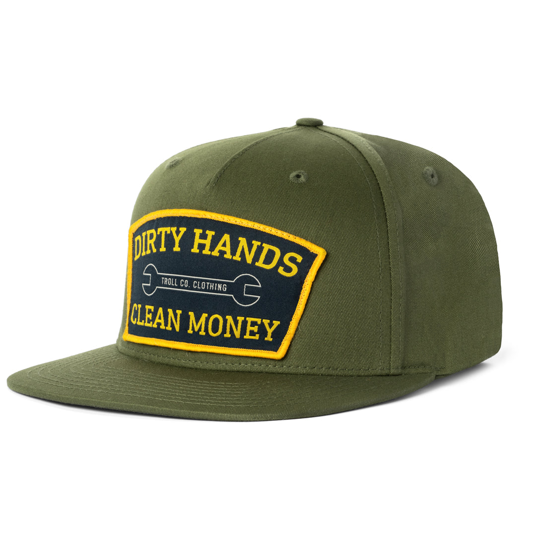 Stalwart Snapback Hat in Military Green