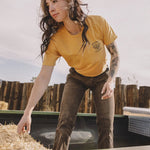 Women's DHCM Free Bird T-Shirt | Color: Gold