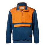 Men's Grizzly Fleece Anorak | Color: Saddle / Blue