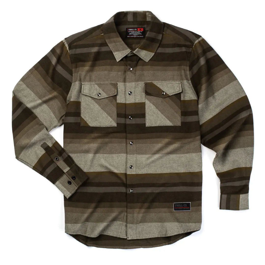 Troll Co. Rye Flannel S / Rye