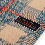 Women's Rae Flannel | Color: Beige Red Navy