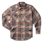 Women's Rae Flannel | Color: Beige Red Navy