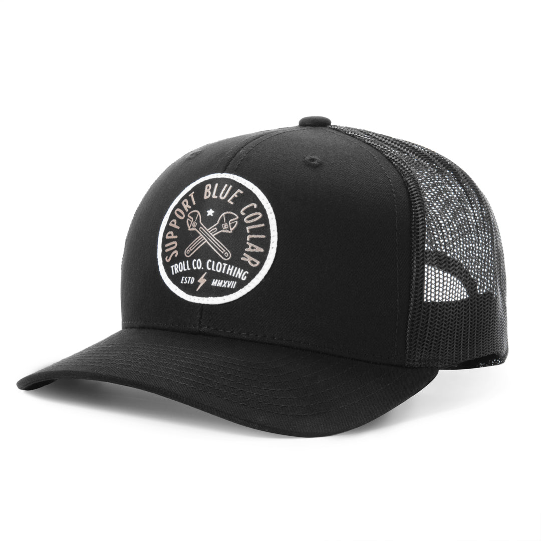 Troll Co. Mettle Snapback Hat in Black