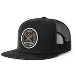 SBC Mettle Flat Brim Trucker Hat | Color: Black