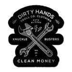 DHCM Twisting Wrenches Die Cut Sticker |