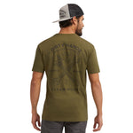 Men's DHCM Twisting Wrenches T-Shirt | Color: Military Green