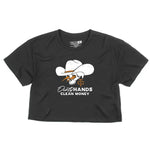 Women's DHCM Savage Crop Top | Color: Coal