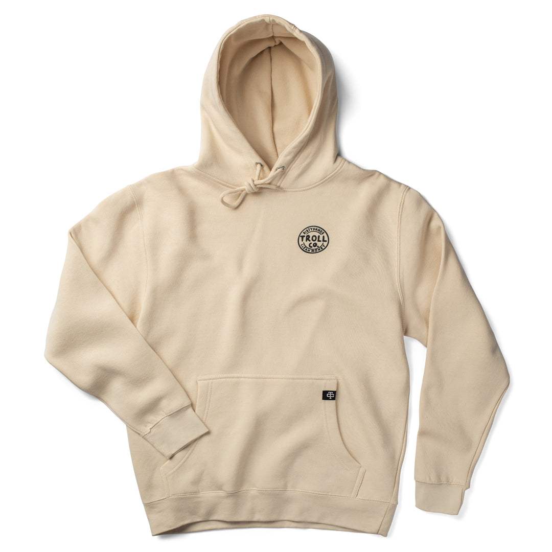 Troll Co. Can't Be Tamed Hoodie in Sandshell