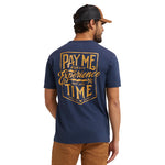 Men's Pay Me T-Shirt | Color: Navy