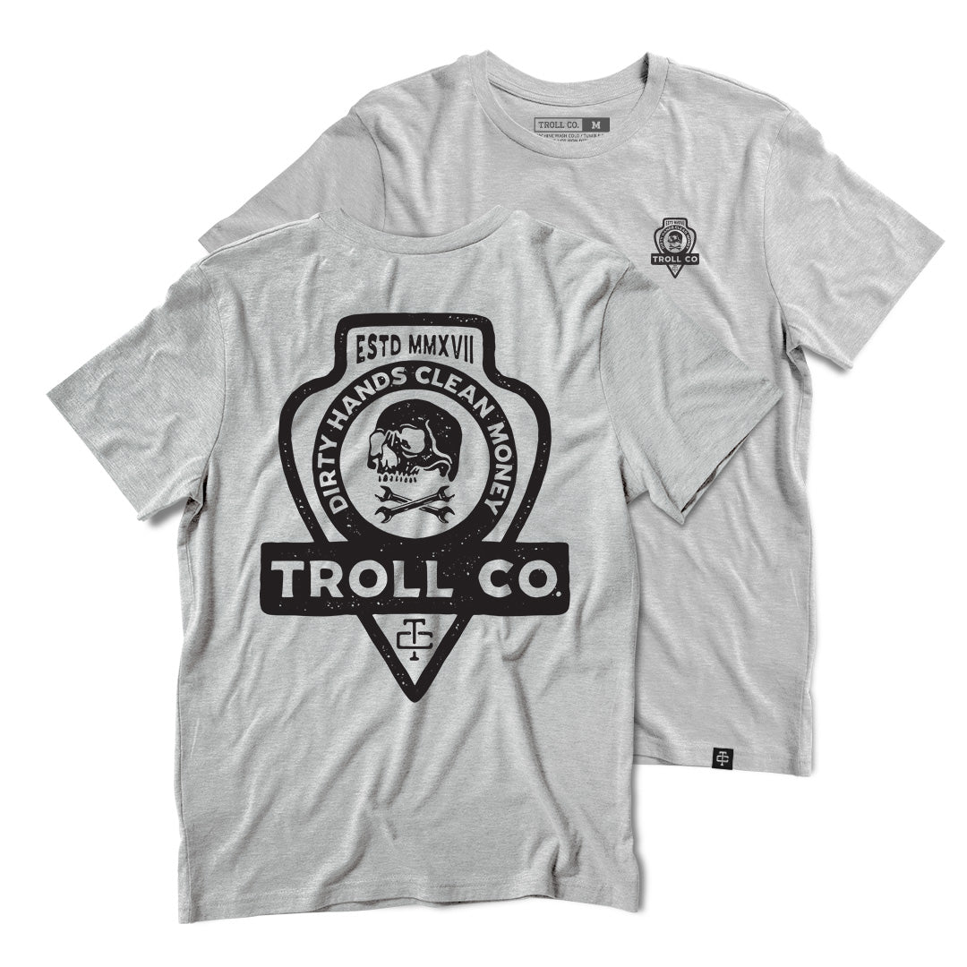 Troll Co. Artifact t-shirt in nickel