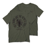 Men's Devil's Hand T-Shirt | Color: Military Green