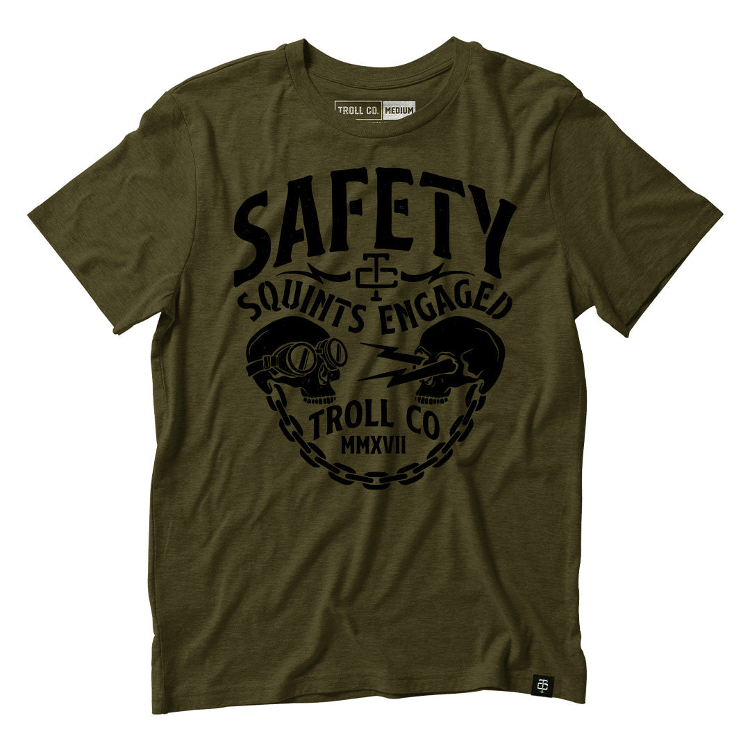 Troll Co. Safety Squints 2.0 in military green