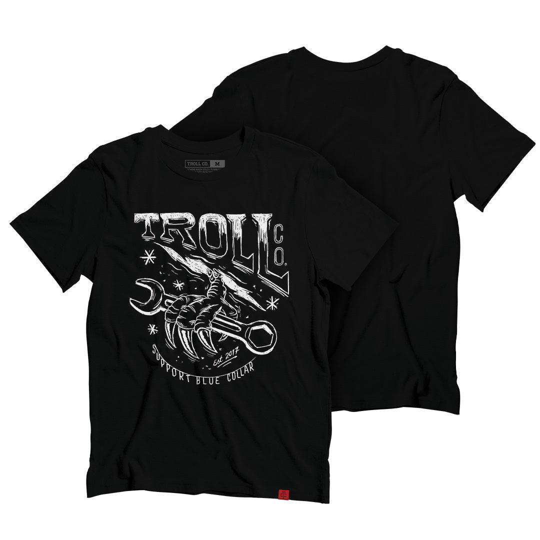 Troll Co. Talon tee in black