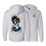 Troll Co Blue Collar Bastard Hoodie in White