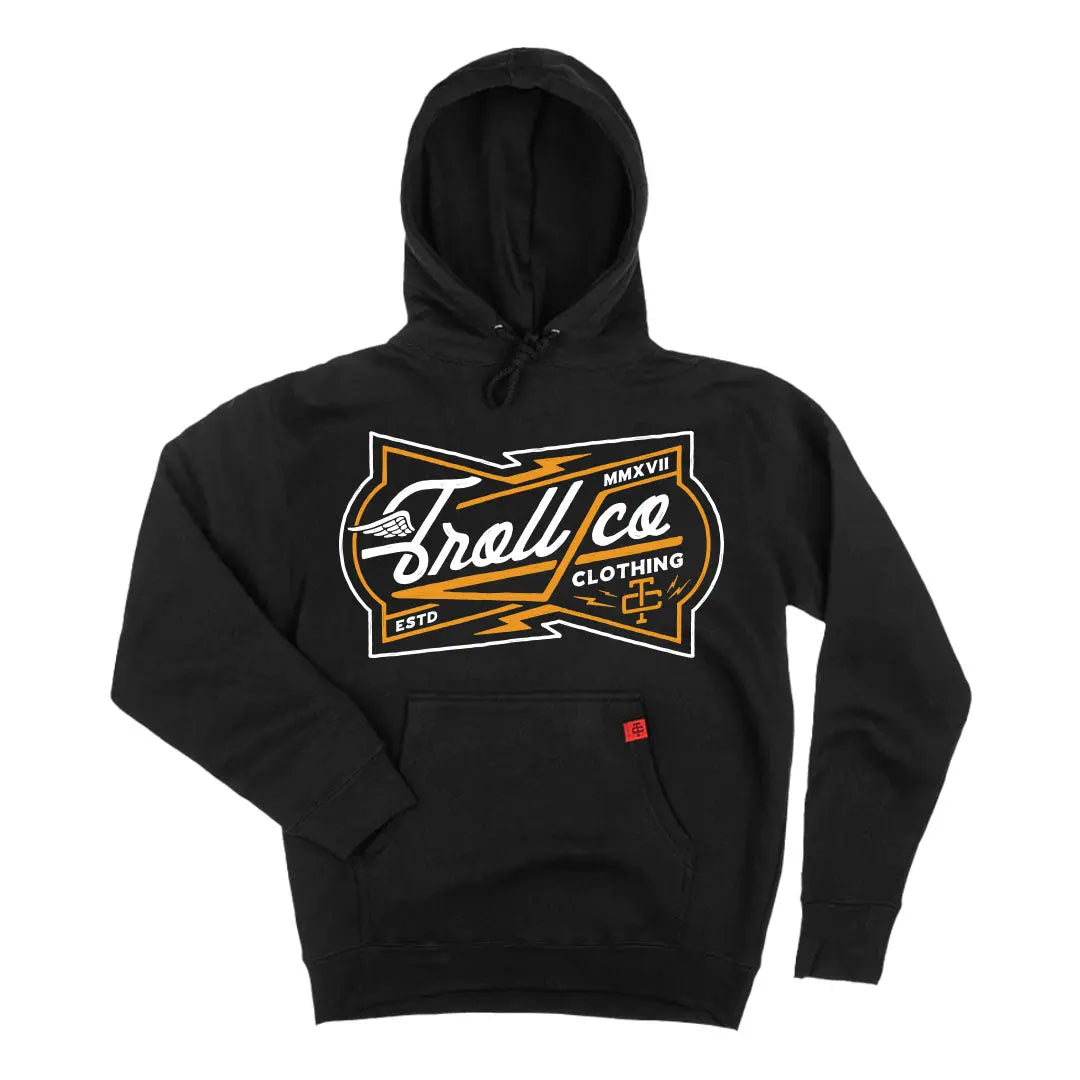 Troll Co. Troll Electric Hoodie in Black