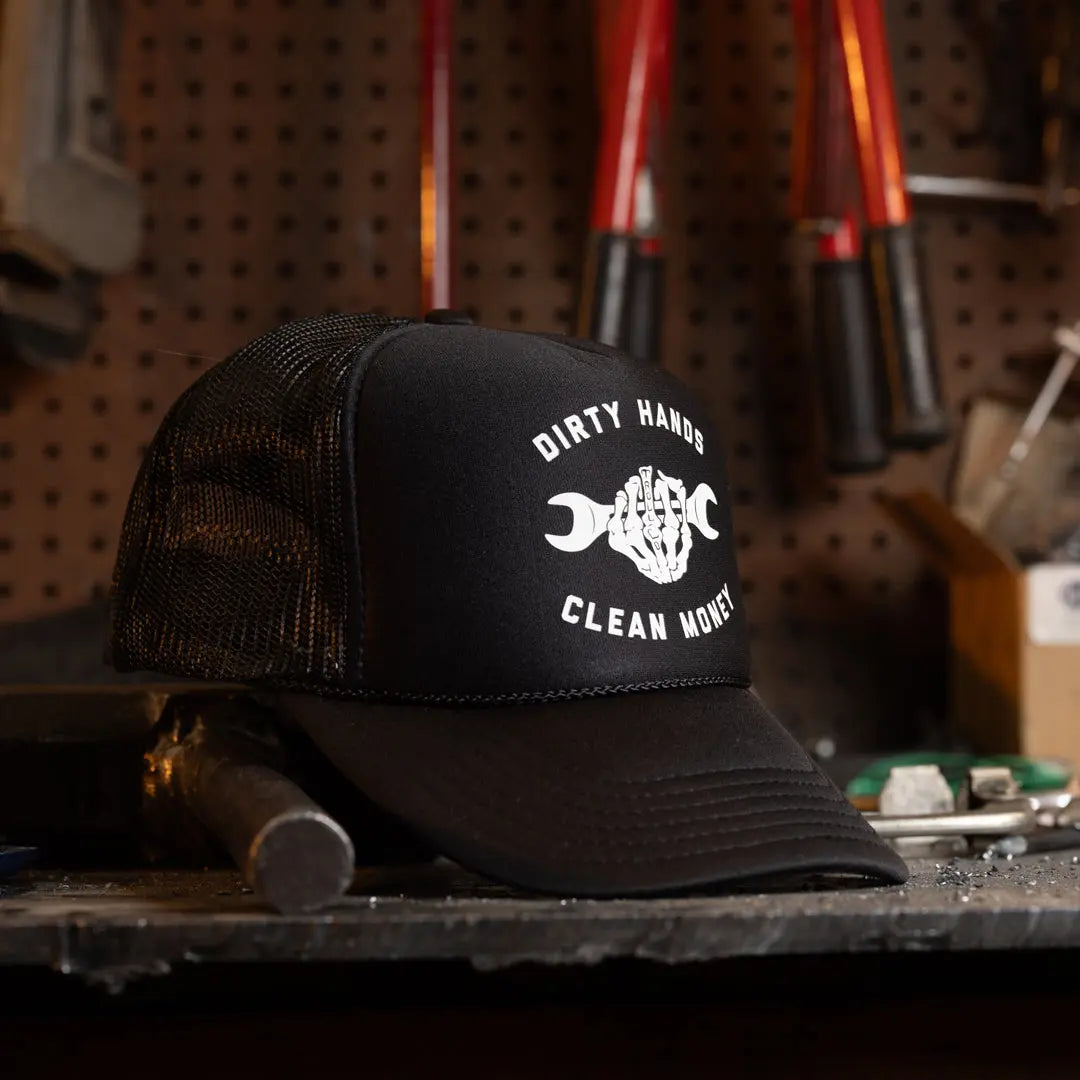 Death To Degrees Foam Trucker Hat Radial