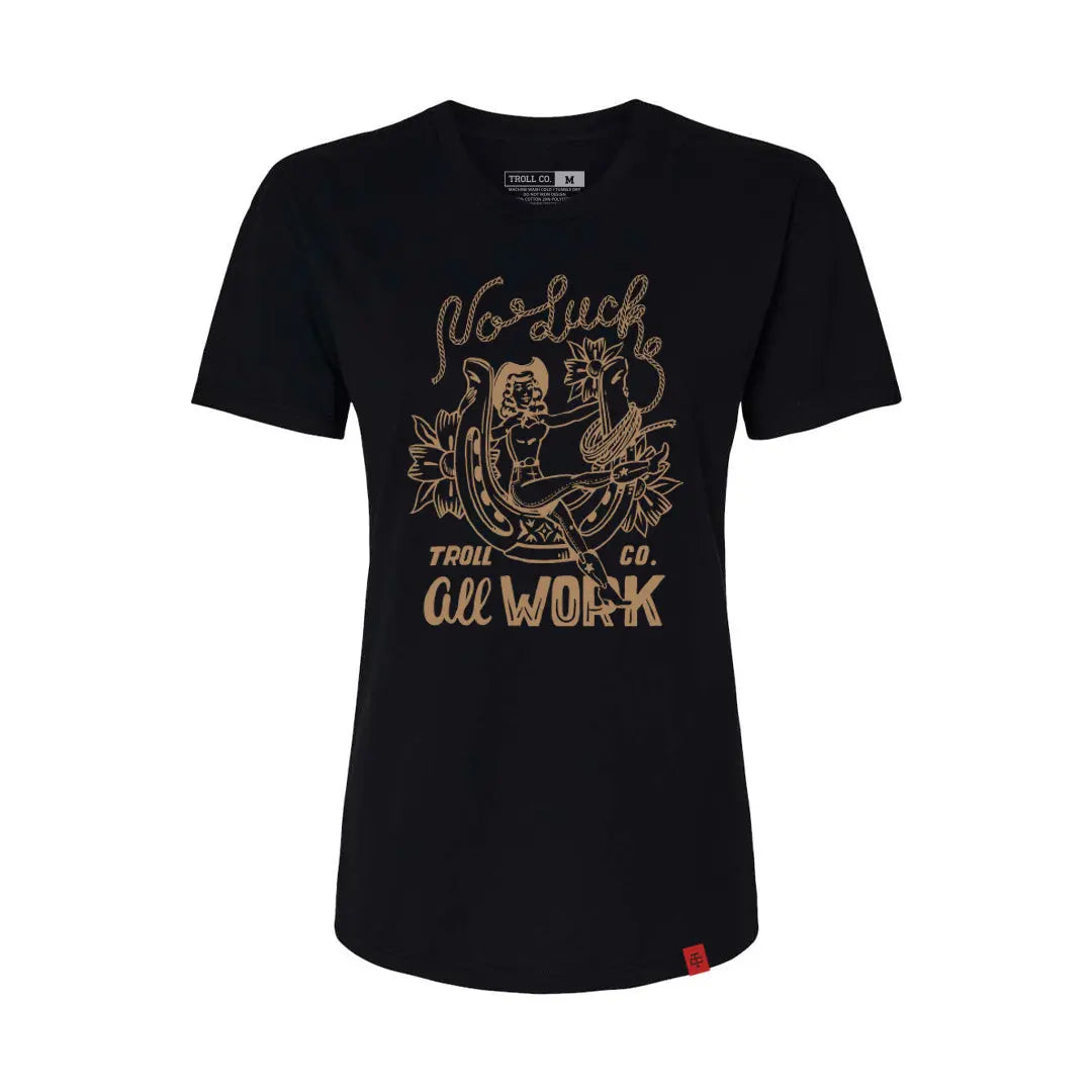 Women's NOLAW Cowgirl T-Shirt | Troll Co.