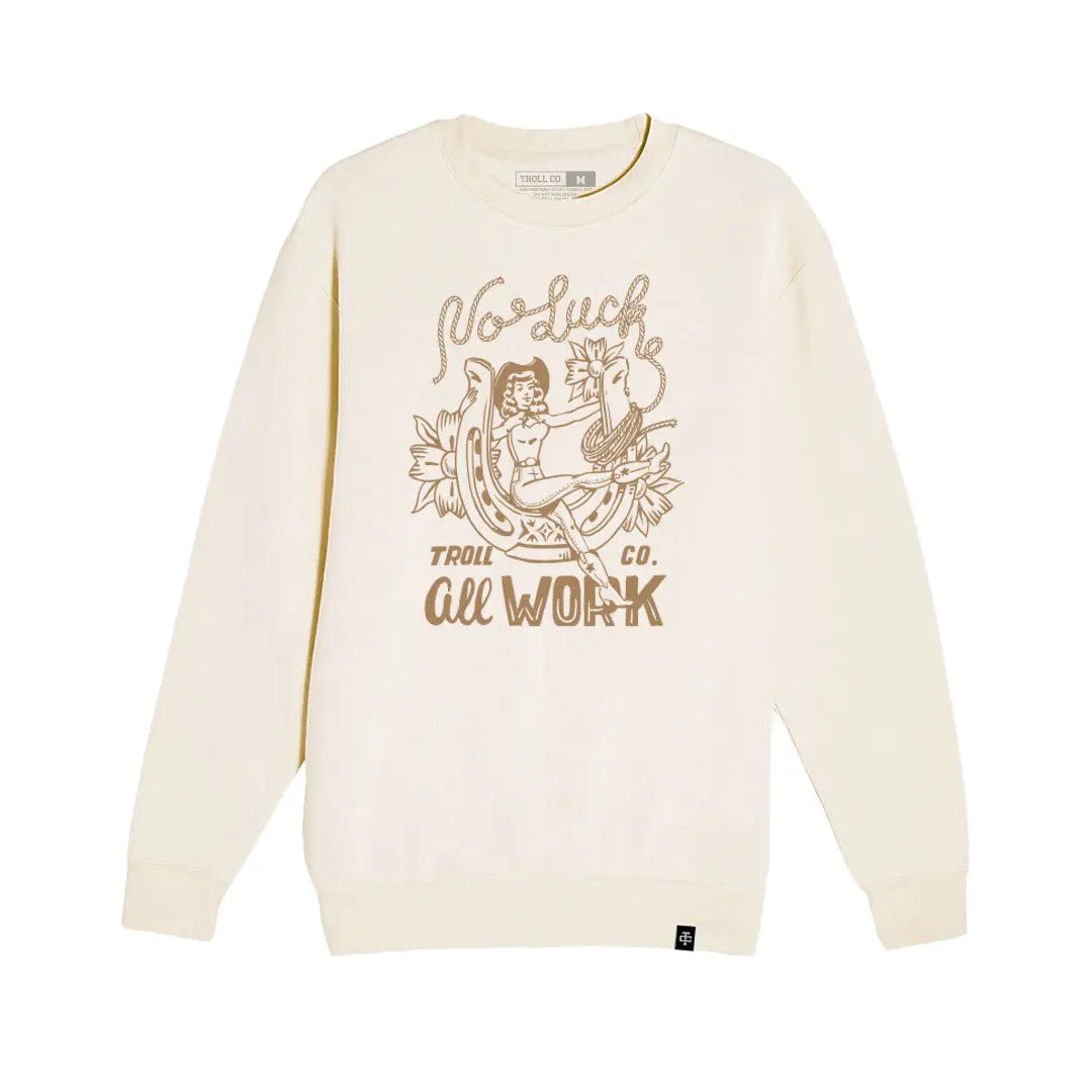 No Luck Crewneck Radial