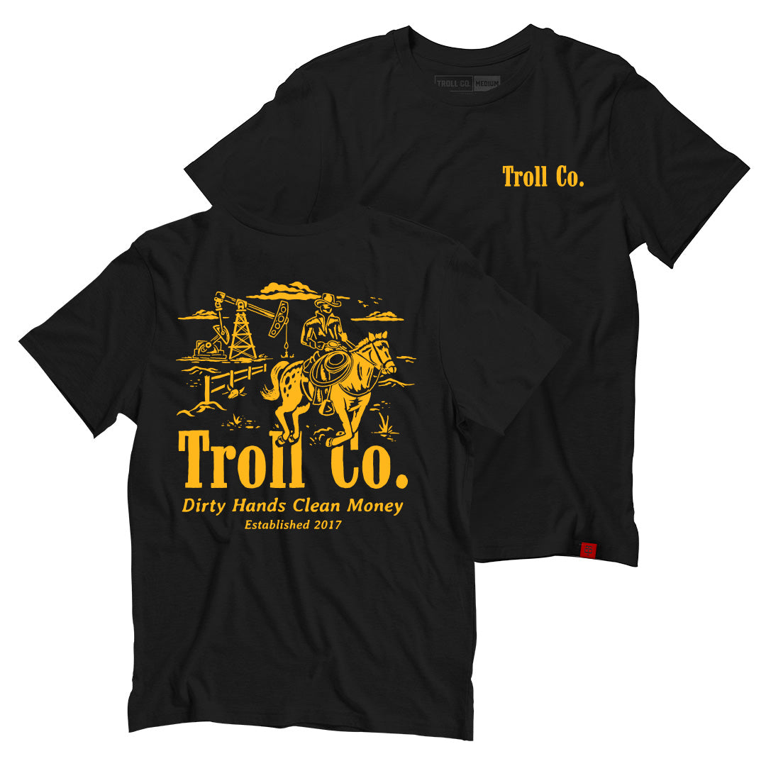 Troll Co. Plains Tee in Black