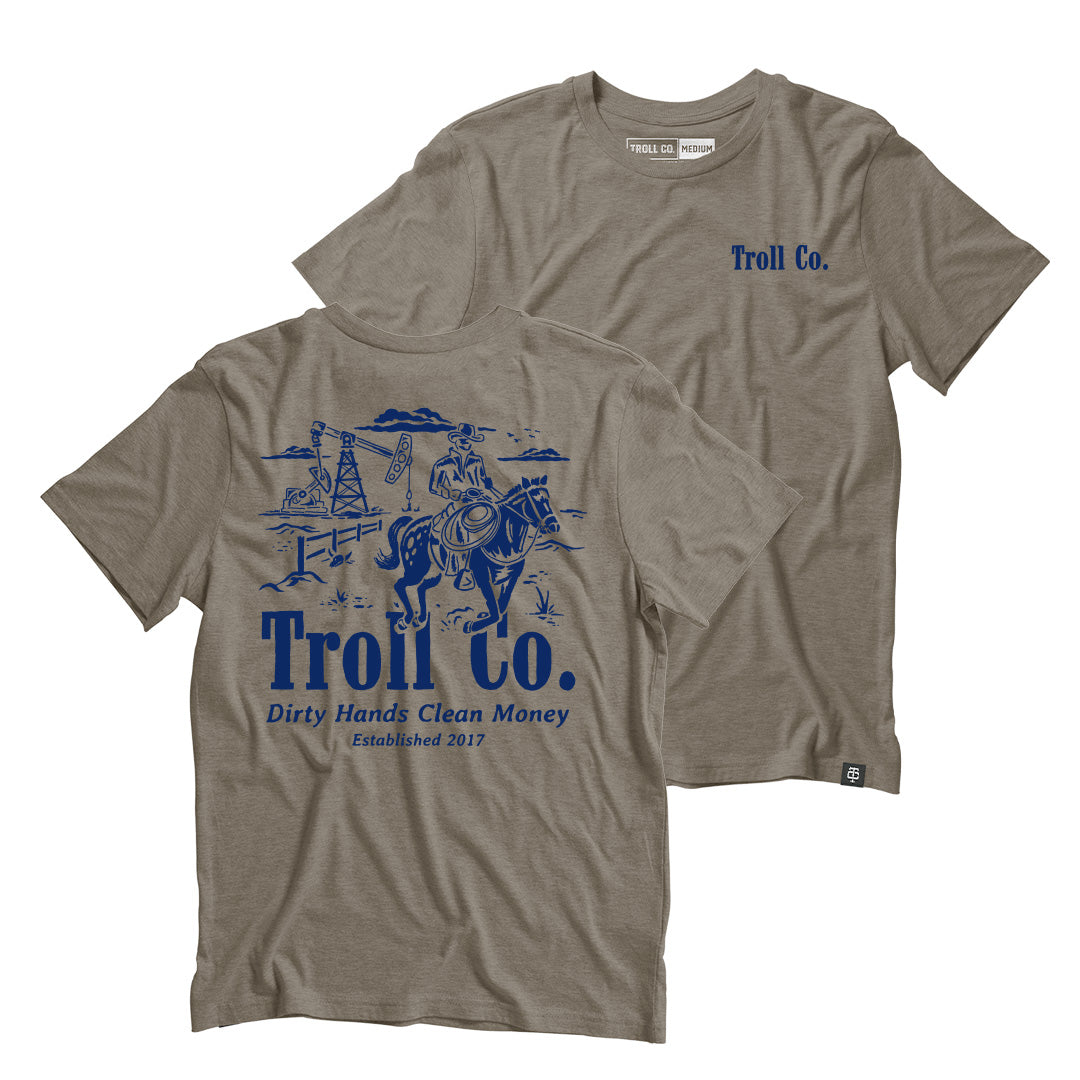 Troll Co. Plains Tee in Alloy