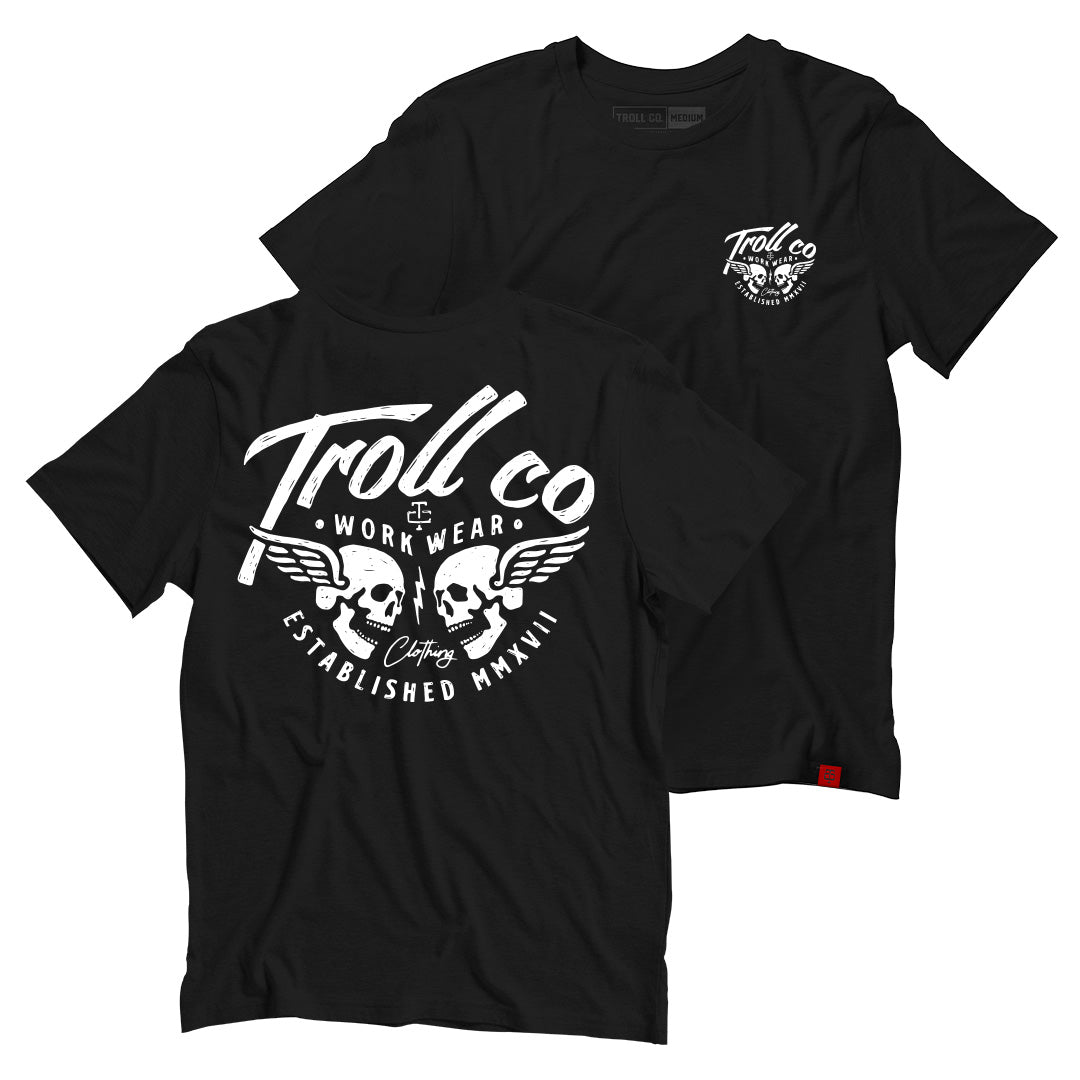 Troll Co. Duel Tee in Black