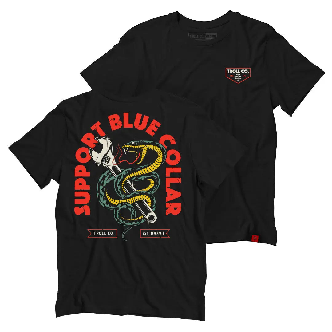 Troll Co. SBC Serpent Tee in Black