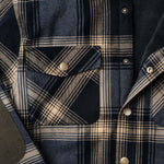 Men's Crosstown Sherpa Lined Jacket | Color: Black / Tobacco