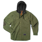 Men's Solid State Sherpa Lined Jacket | Color: Olive / Black