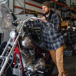 Men's Grizzly Sherpa Lined Jacket | Color: Black / Grit