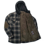 Men's Grizzly Sherpa Lined Jacket | Color: Black / Grit