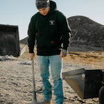 Men's SBC Crossed Hoodie | Color: Black