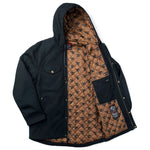 Men's Toro Insulated Canvas Jacket | Color: Black / Saddle