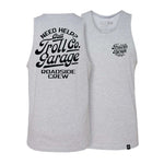 Men's TC Garage Crew Tank | Color: Heather Gray