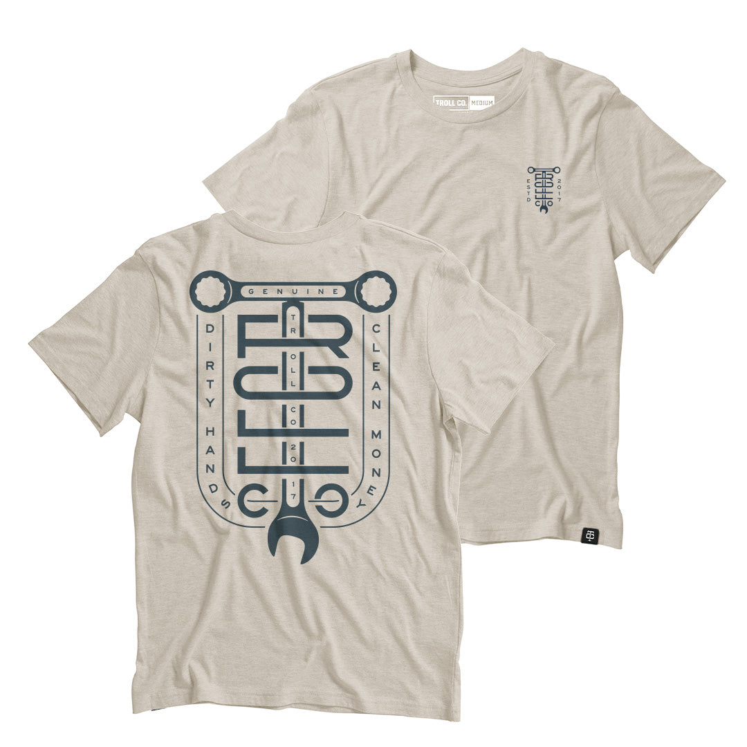 TC Wrench Tee in Sand
