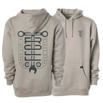 Men's DHCM TC Wrench Hoodie | Color: Cement